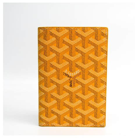 how much is goyard passport holder|Goyard passport holder yellow.